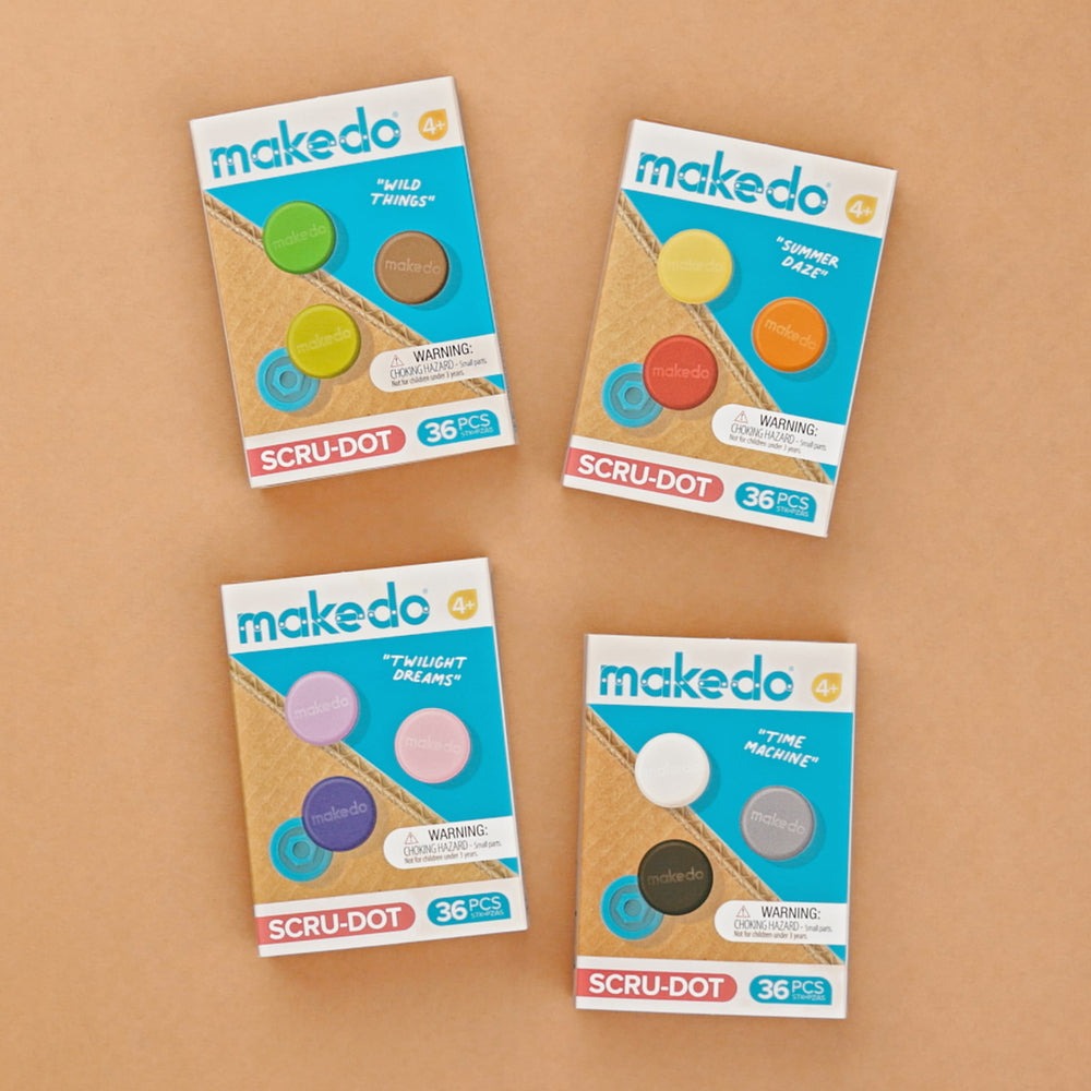 makedo - Scru Dot: Dekokappen "Wild Things"