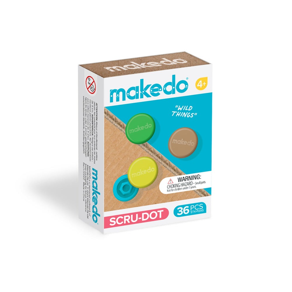 makedo - Scru Dot: Dekokappen "Wild Things"