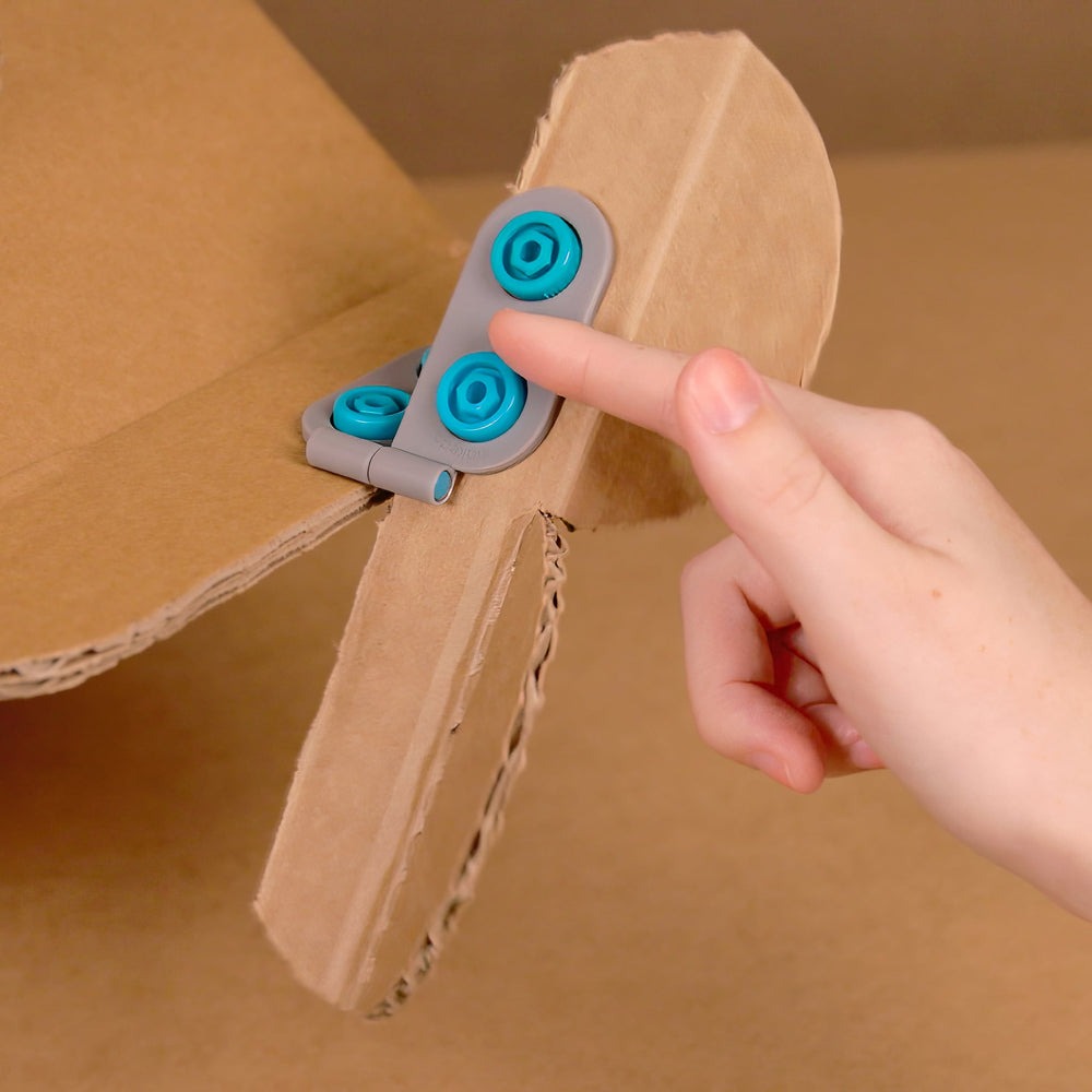 makedo - Spin-Hinge: Bewegliches Verbindungselement