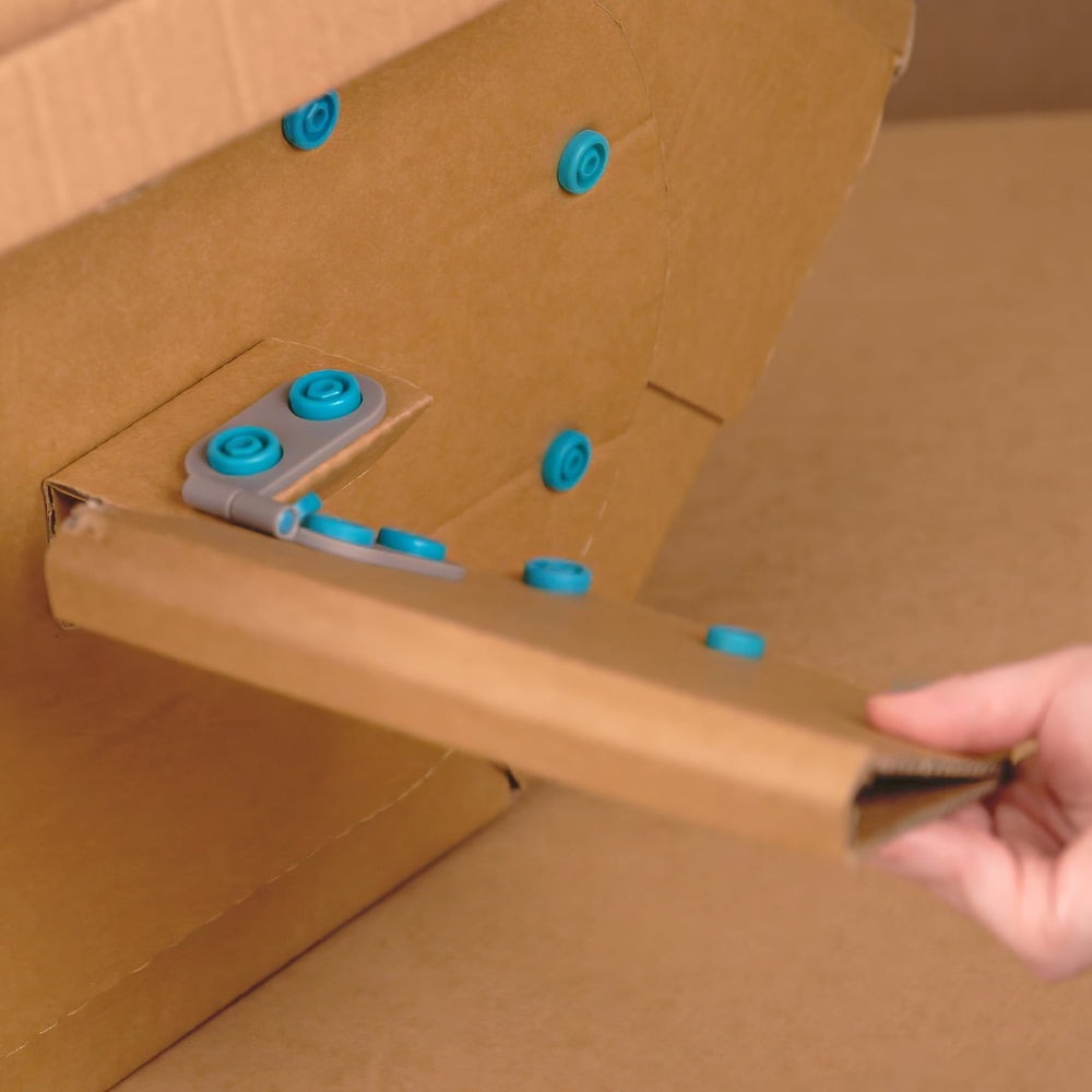 makedo - Spin-Hinge: Bewegliches Verbindungselement