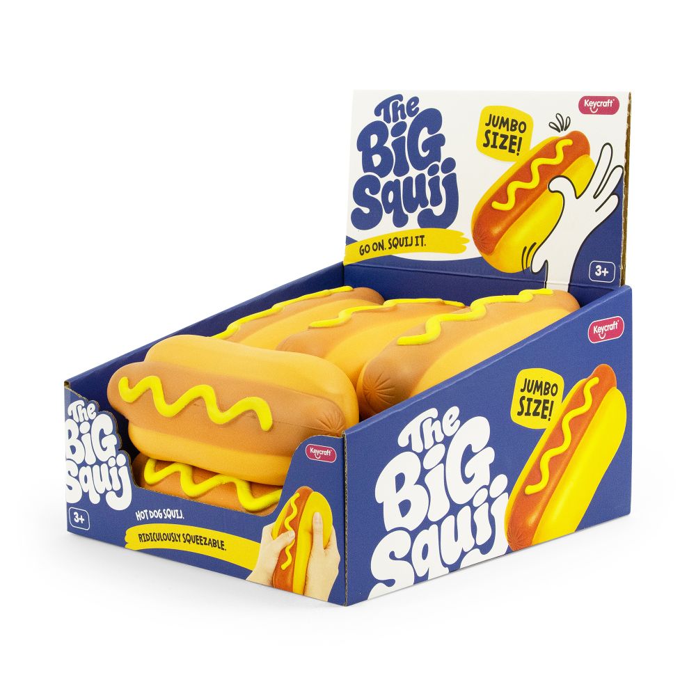 The Big Squij - Fidget: Jumbo Hot Dog
