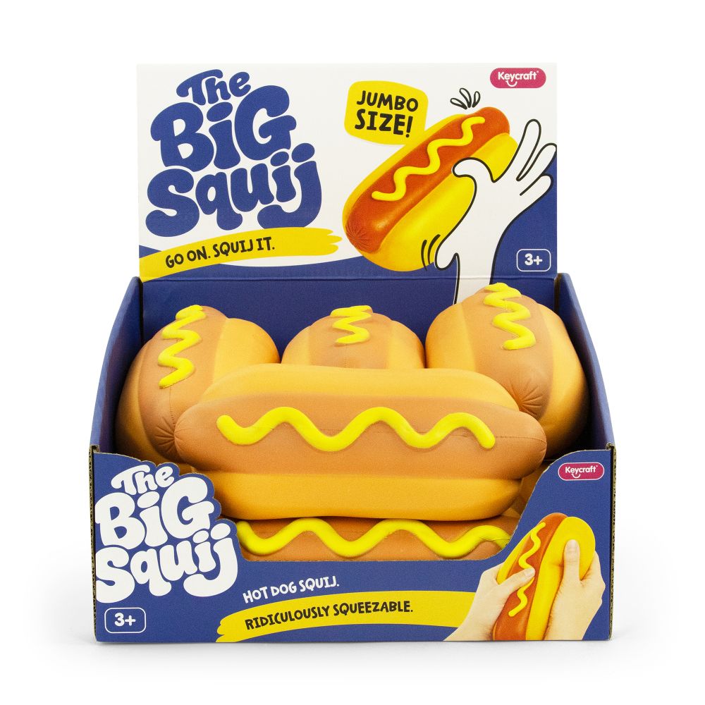 The Big Squij - Fidget: Jumbo Hot Dog