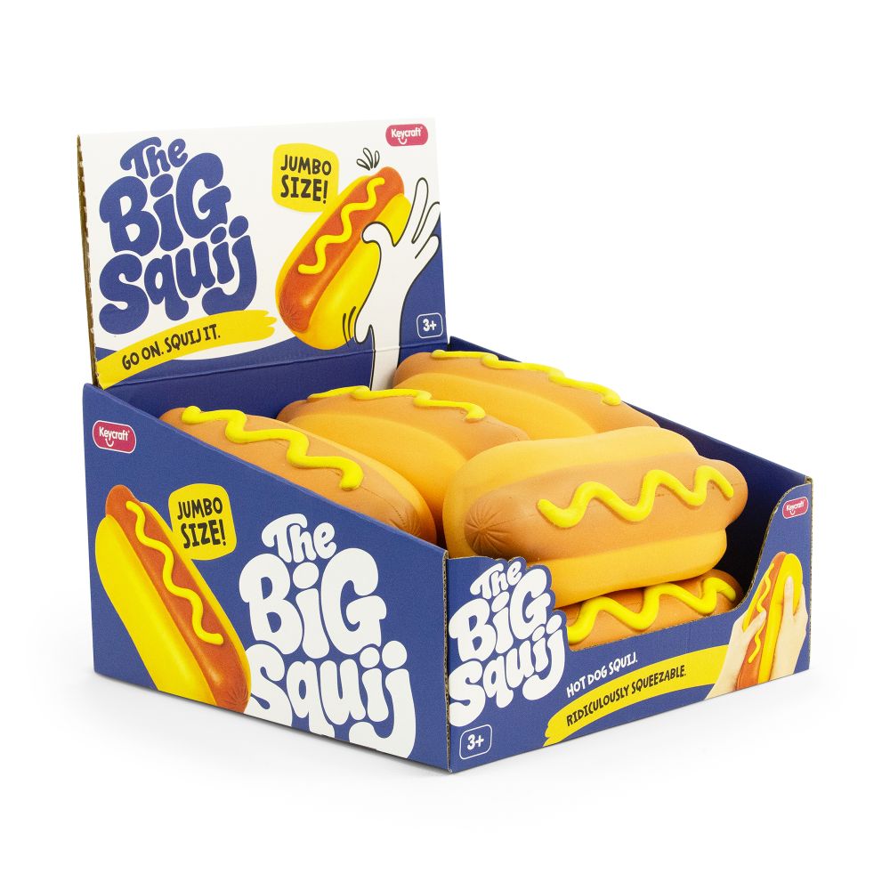The Big Squij - Fidget: Jumbo Hot Dog