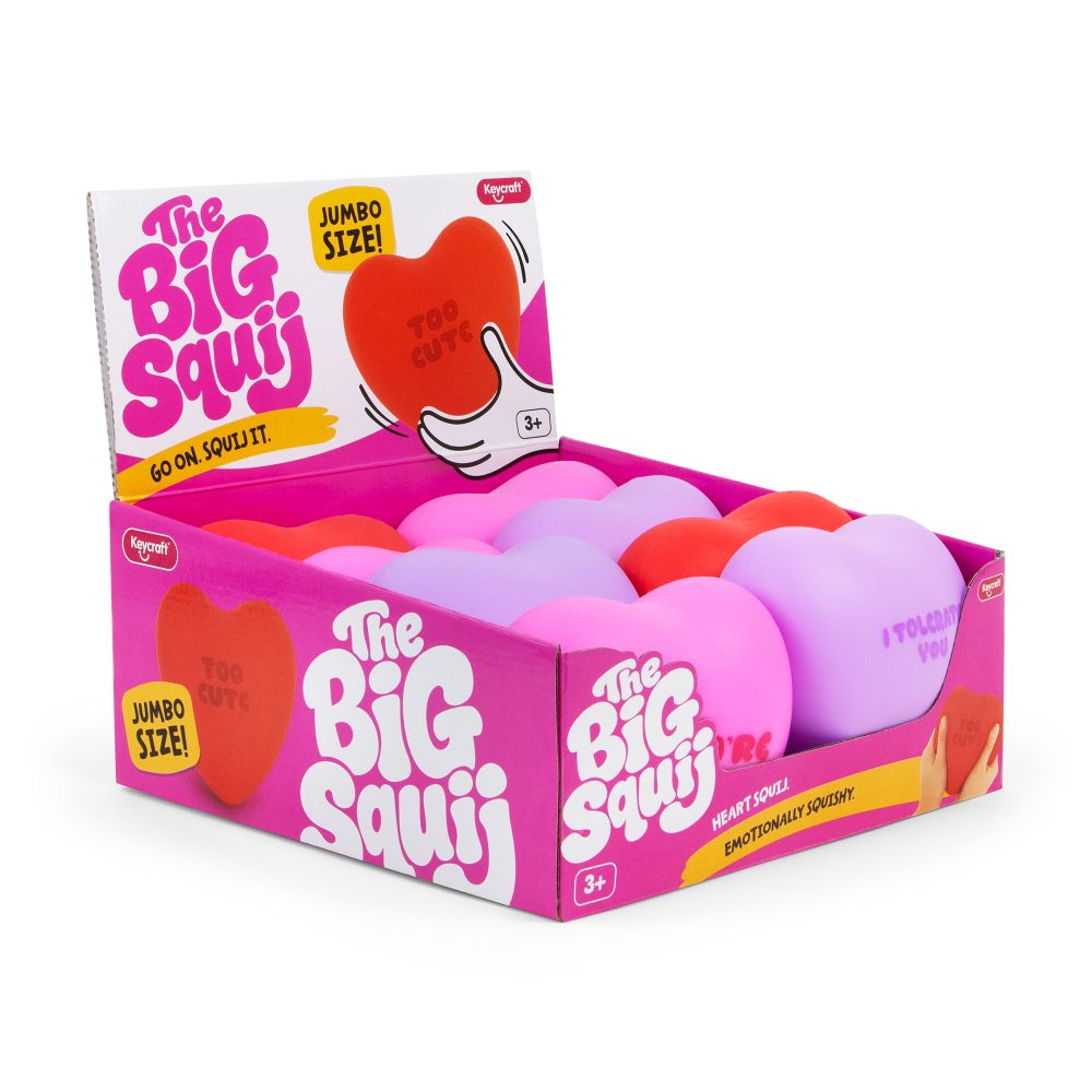 The Big Squij - Fidget: Jumbo Hearts