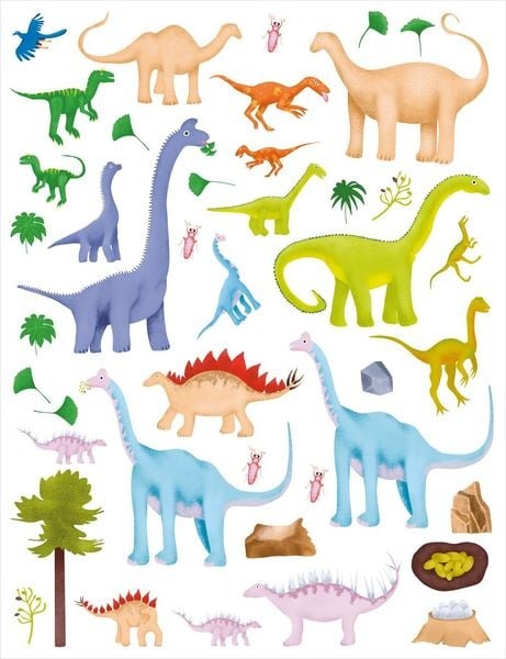 moses - Mein magisches Rubbelsticker-Buch Dinosaurier