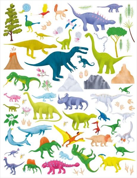moses - Mein magisches Rubbelsticker-Buch Dinosaurier