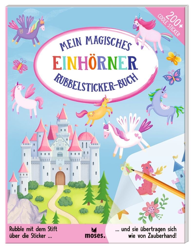 moses - Mein magisches Rubbelsticker-Buch Einhörner