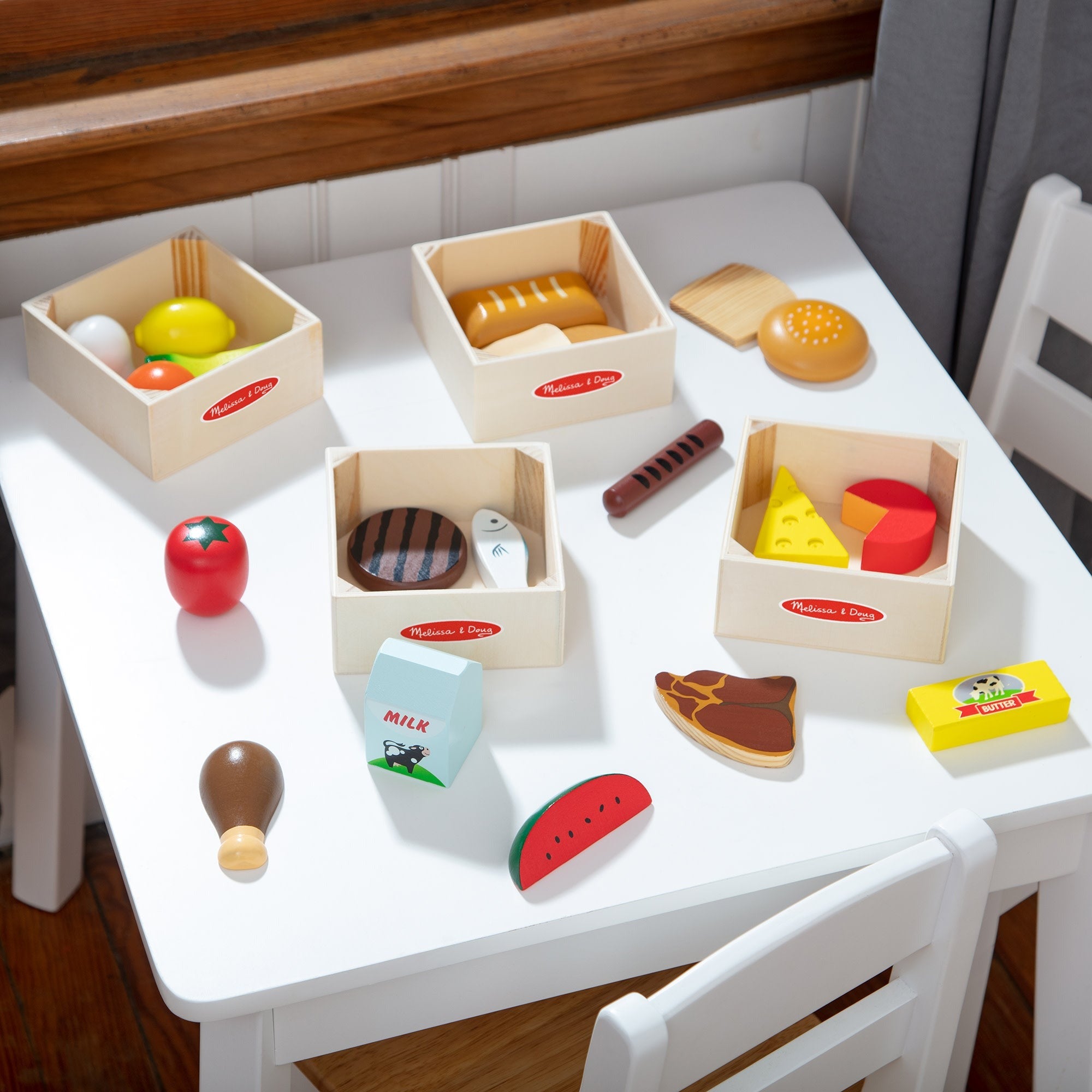 Melissa & Doug - Lebensmittel aus Holz