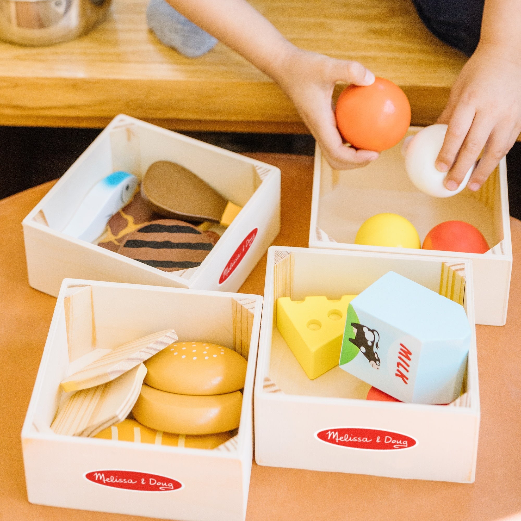 Melissa & Doug - Lebensmittel aus Holz