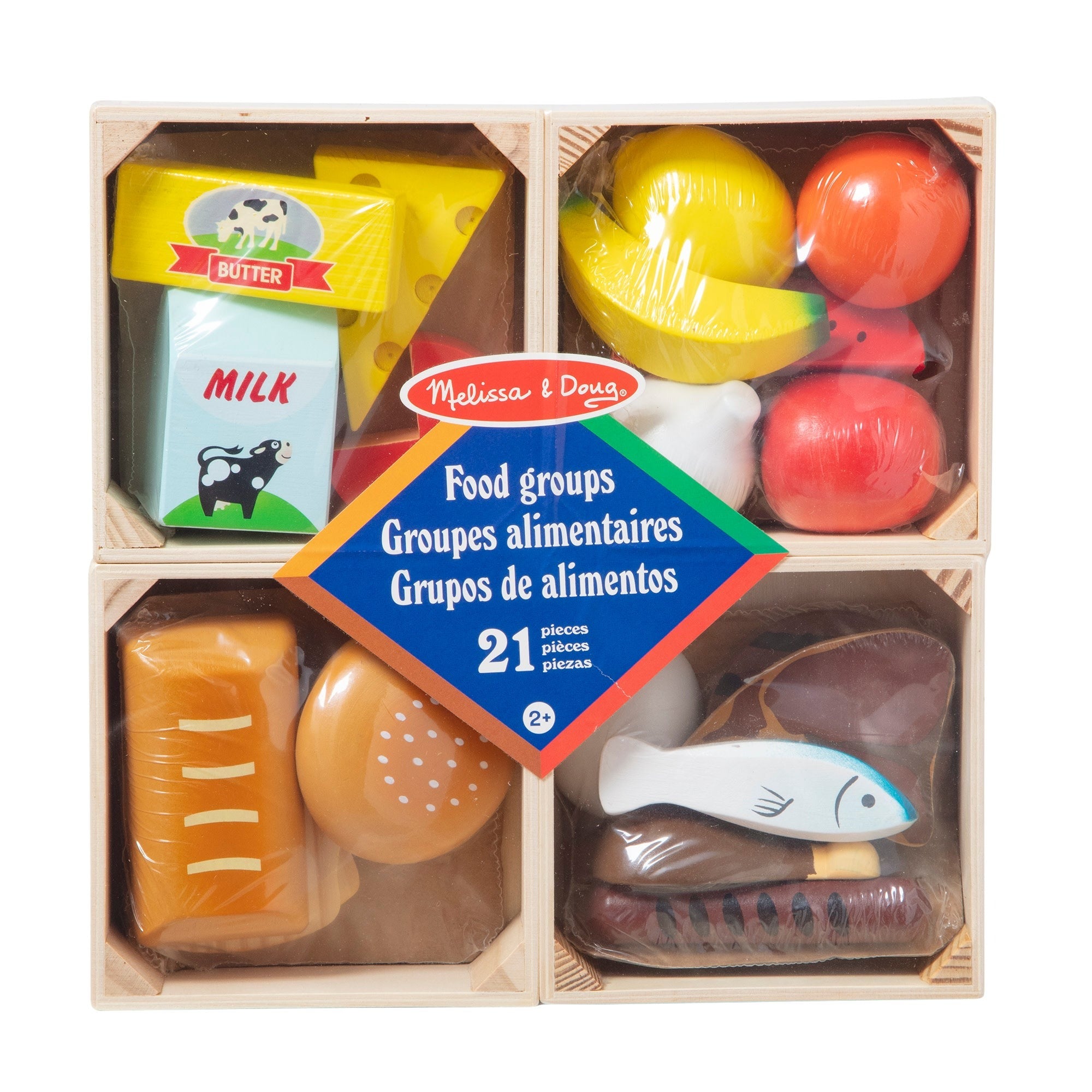 Melissa & Doug - Lebensmittel aus Holz