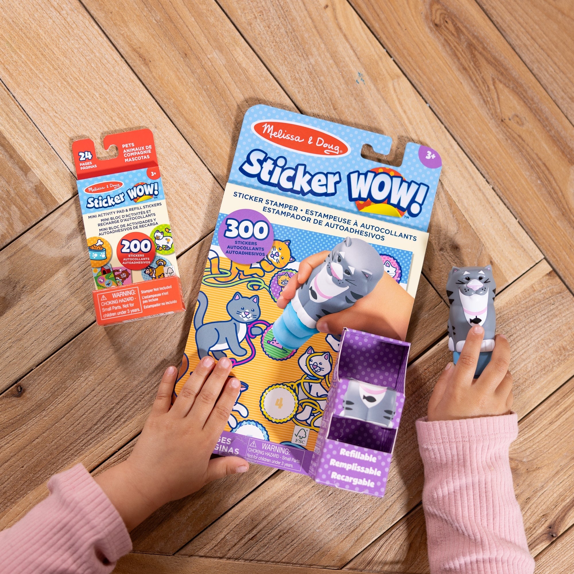 Melissa & Doug - Sticker WOW! Cat Bundle