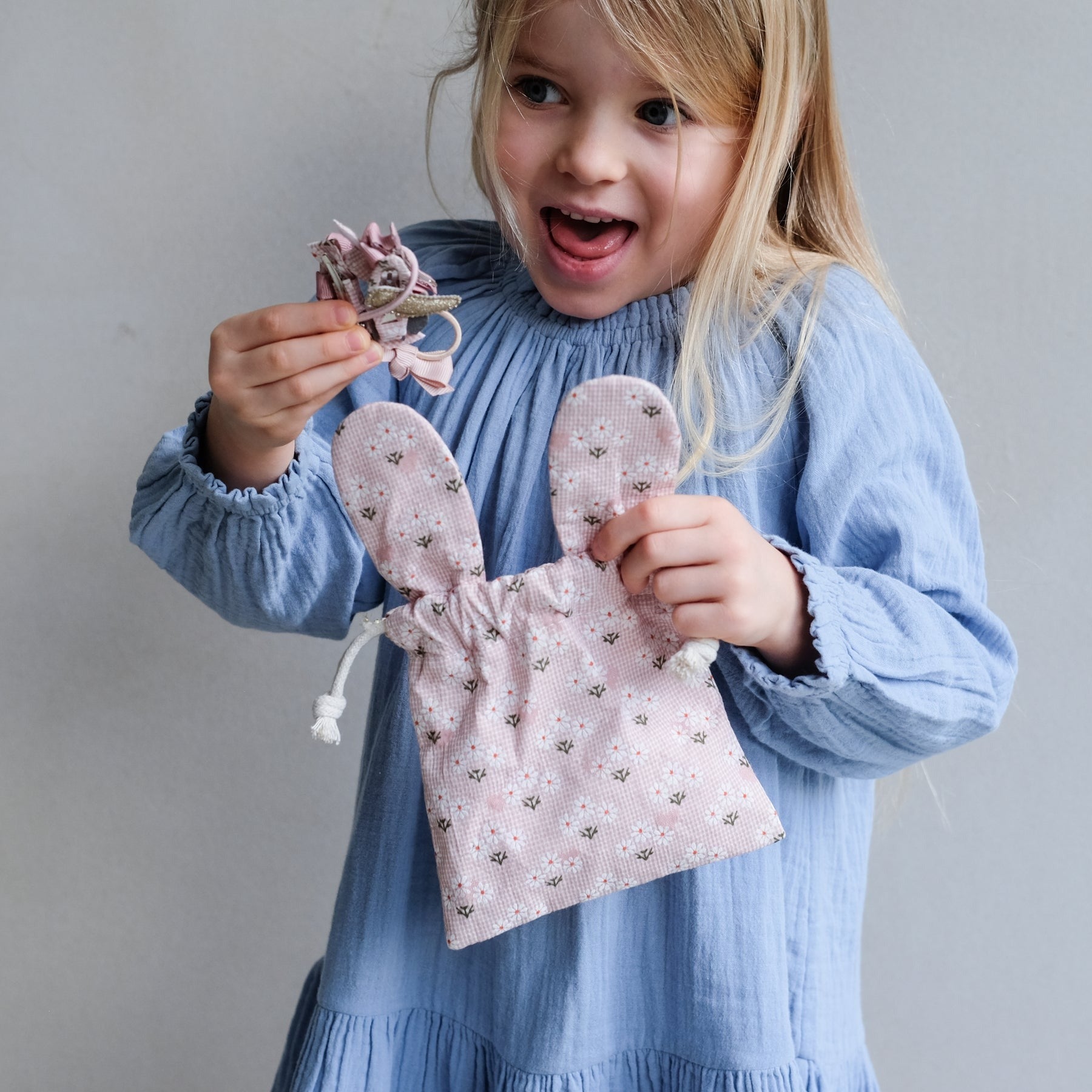Mimi & Lula - Ostersäckchen Haarschmuck Pink
