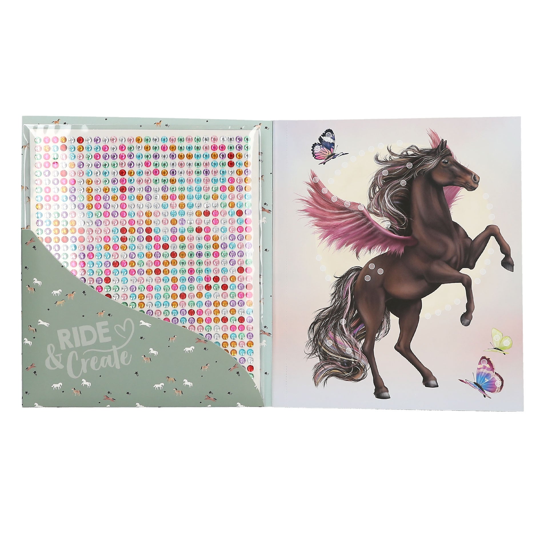 Miss Melody - Stickerbuch Create your Diamond Picture