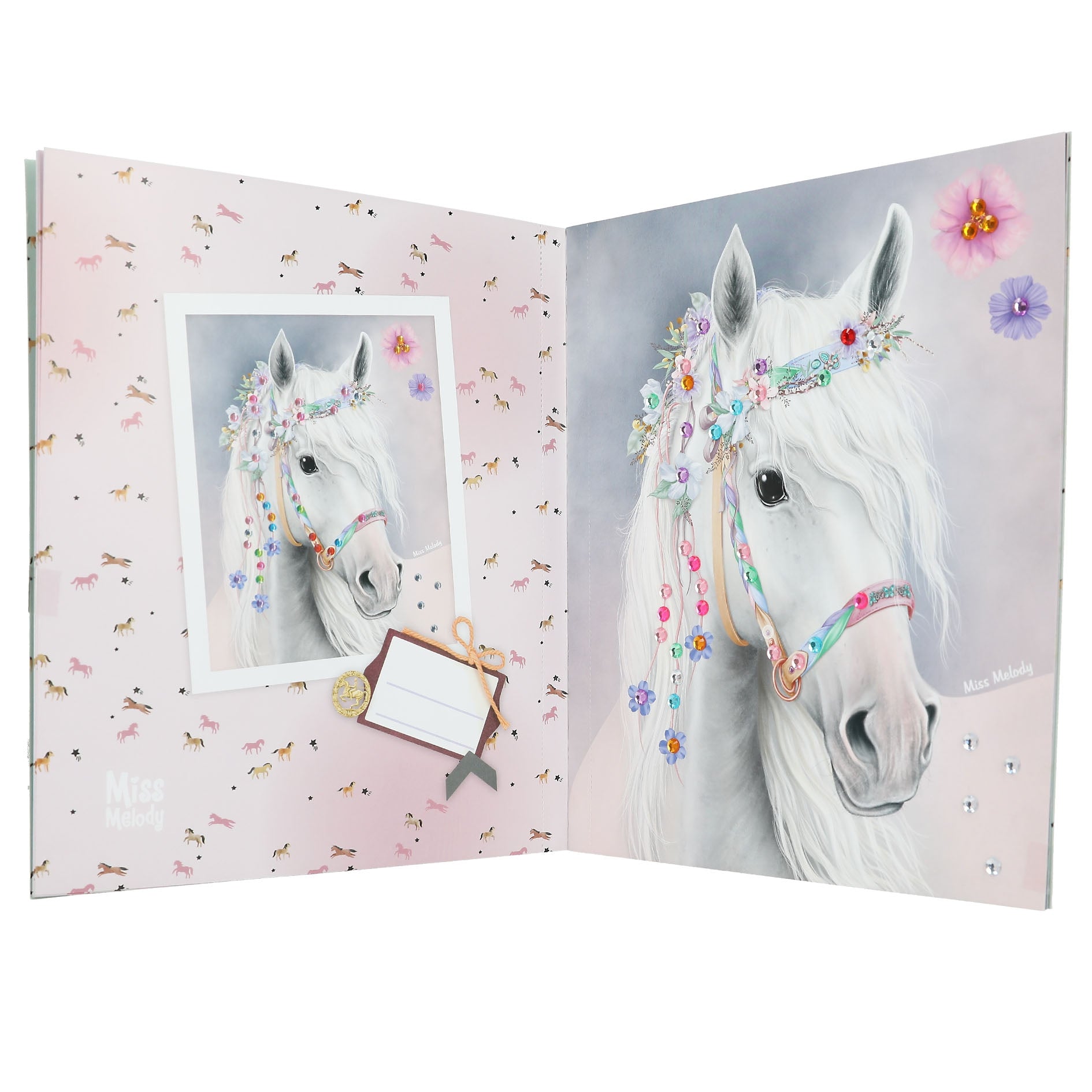Miss Melody - Stickerbuch Create your Diamond Picture