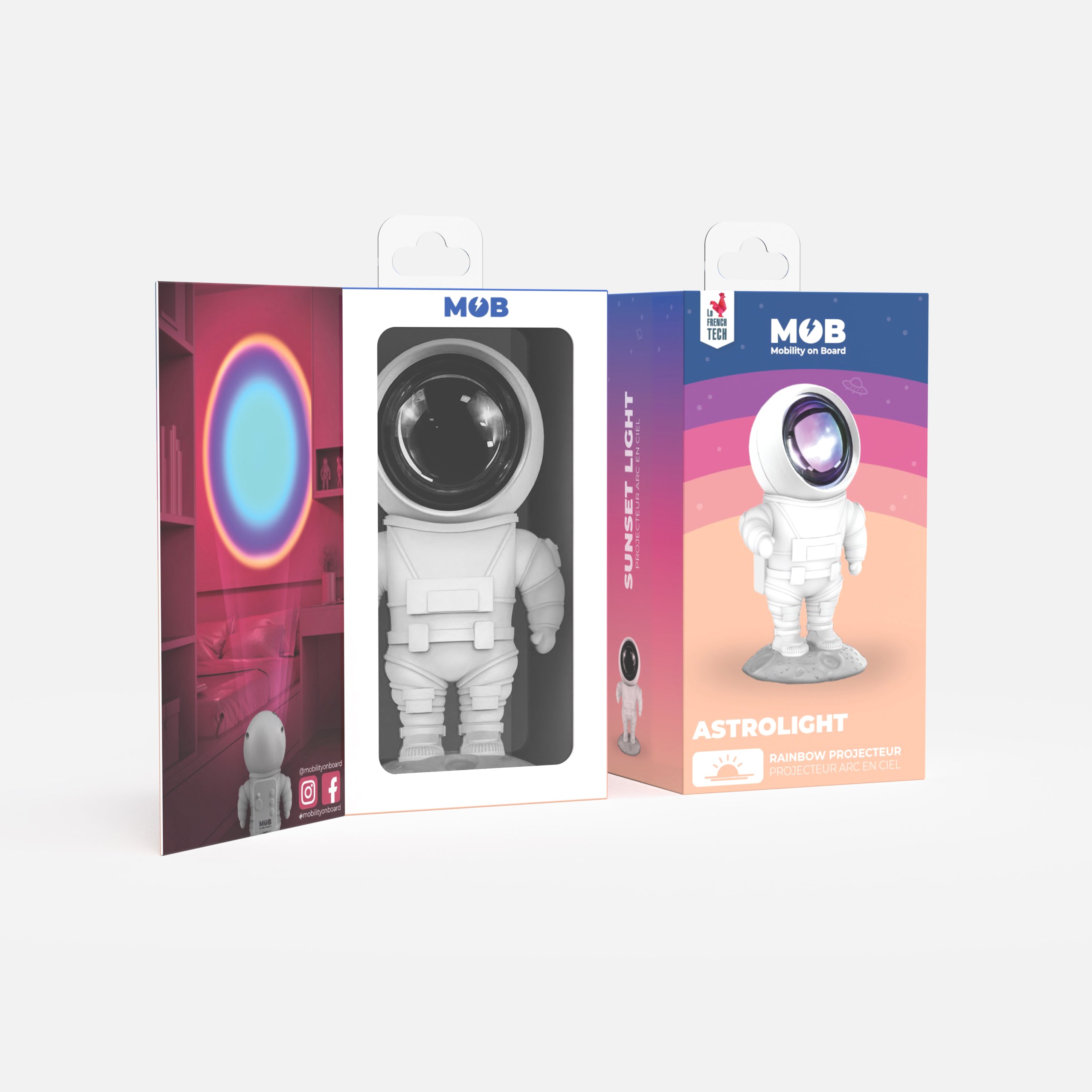 MOB - Projektor Astrolight "Rainbow blue"