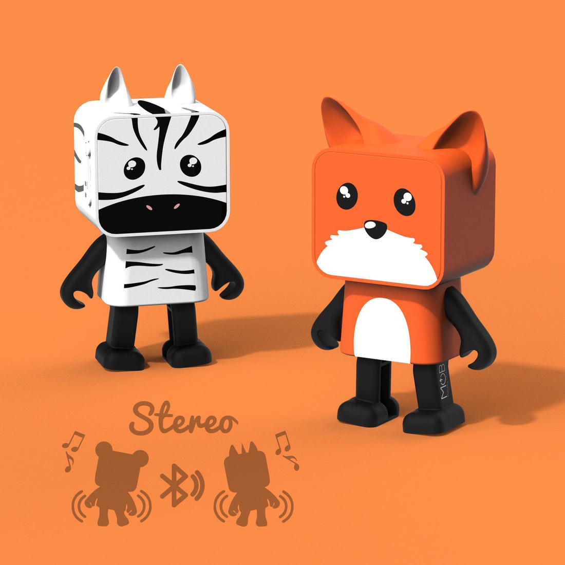 MOB - Lautsprecher Dancing Animal  Fox