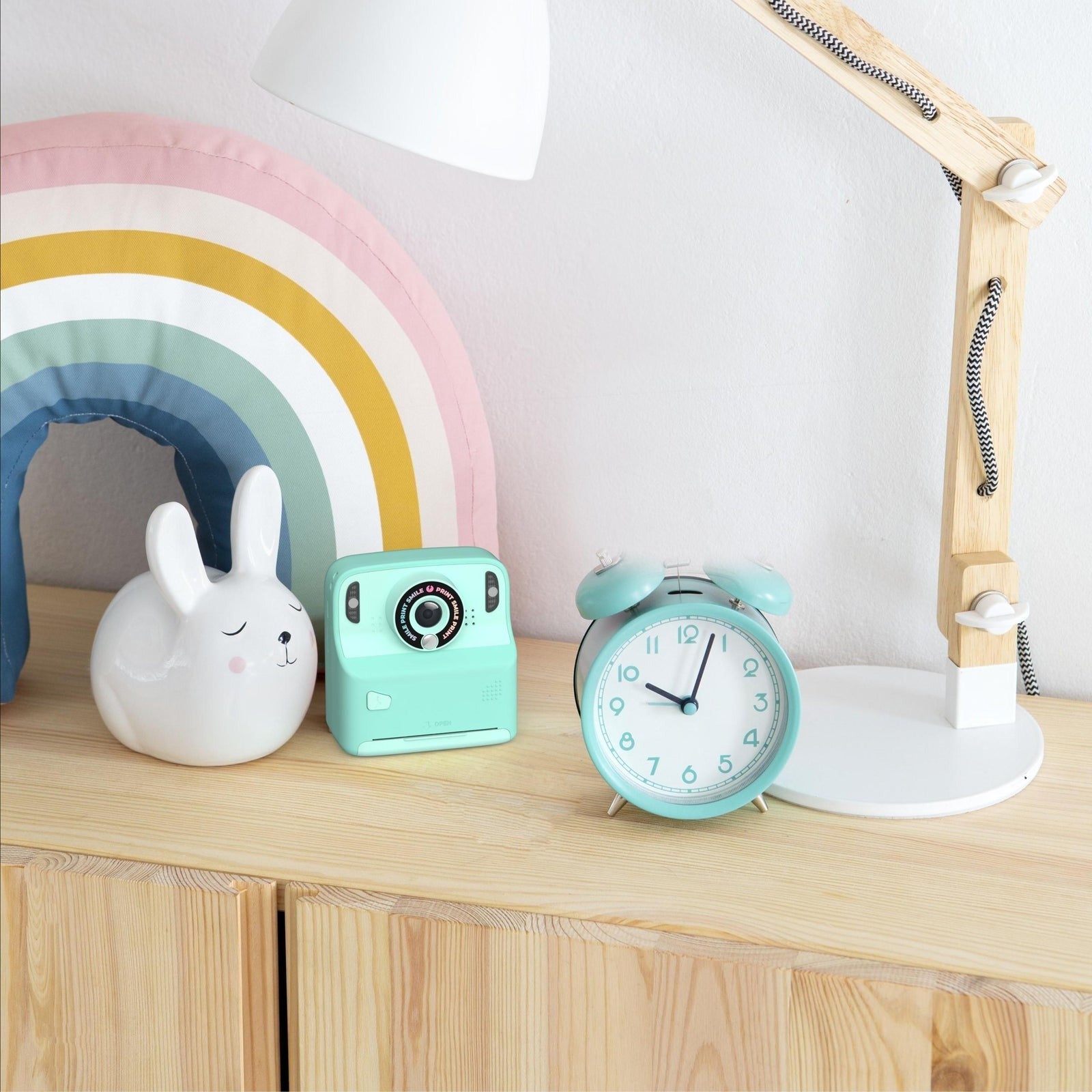MOB - Kinderkamera mit Sofortdruck Pixiprint Turquoise