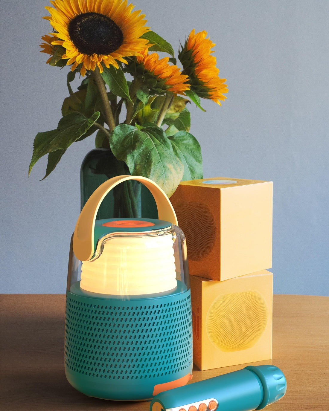 MOB - Lautsprecher mit Mikrofon Blue