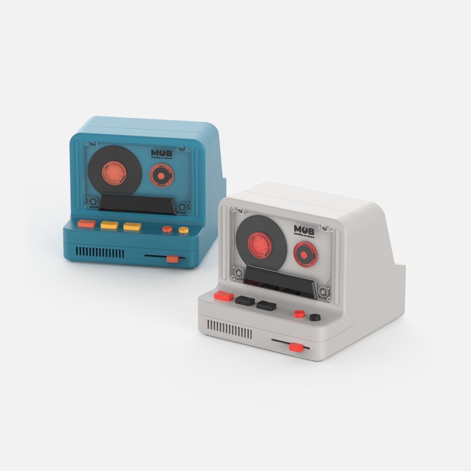 MOB - Lautsprecher Retro Grau