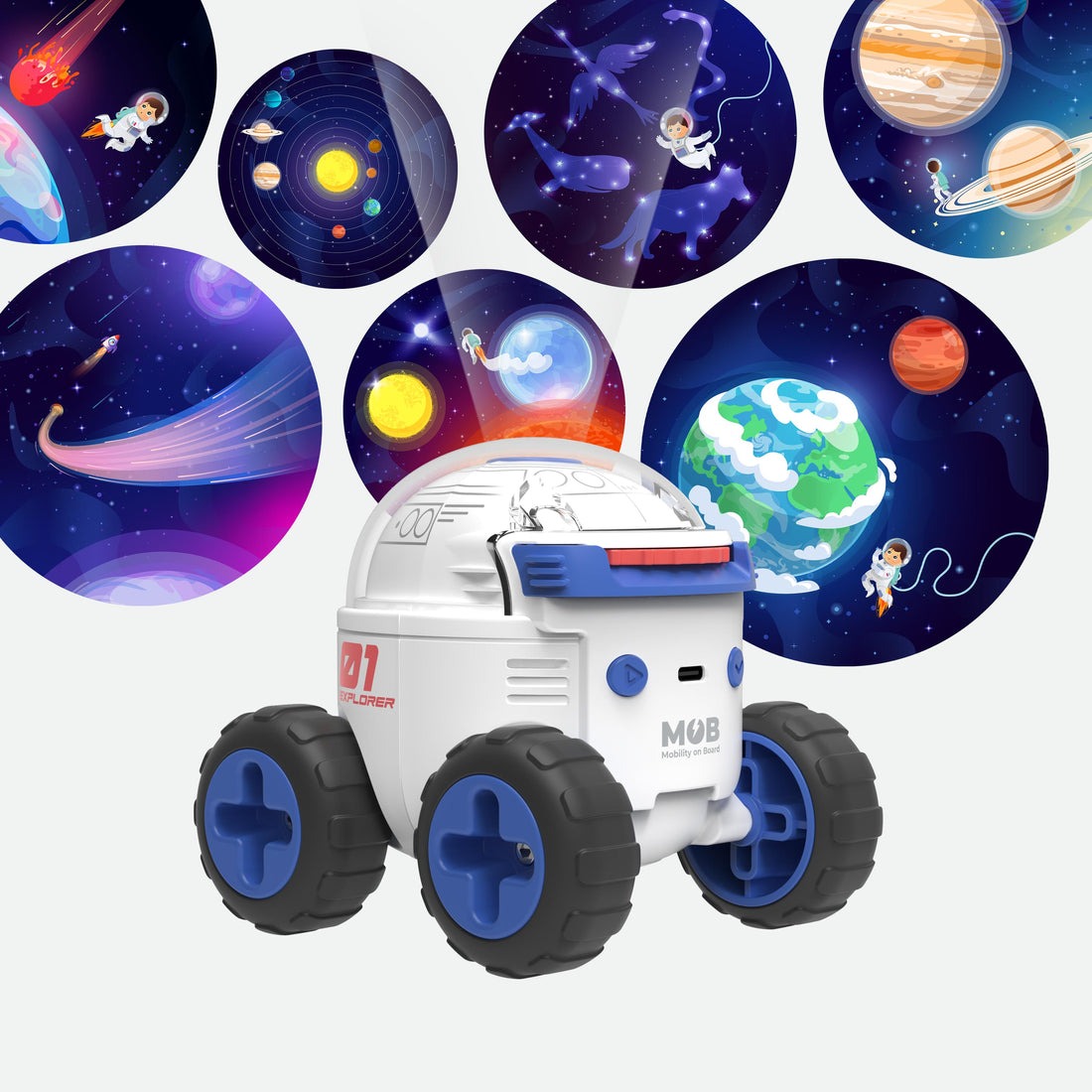 MOB - Projektor Space Rover Explorer