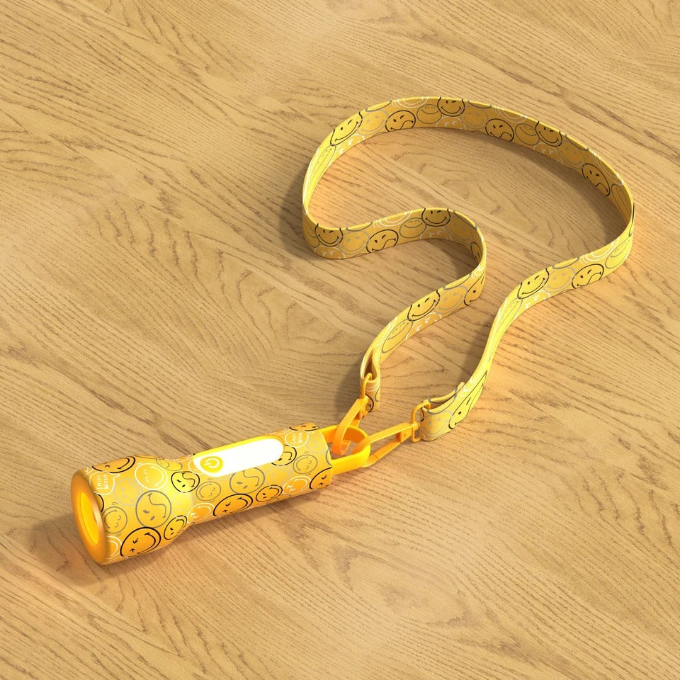 MOB - Taschenlampe Smiley Glowy Gelb