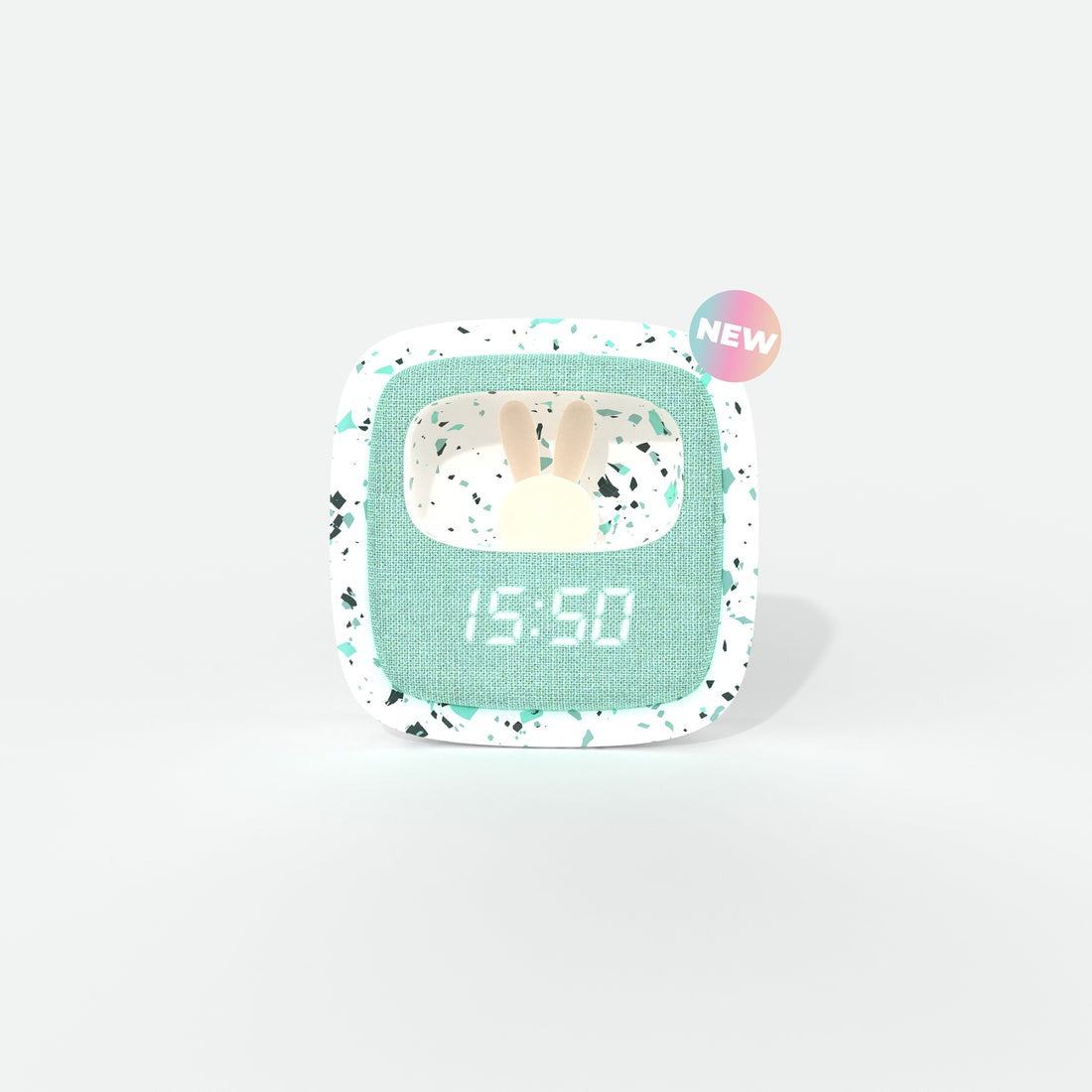 MOB - Wecker + Nachtlicht Billy: Terrazzo Mint