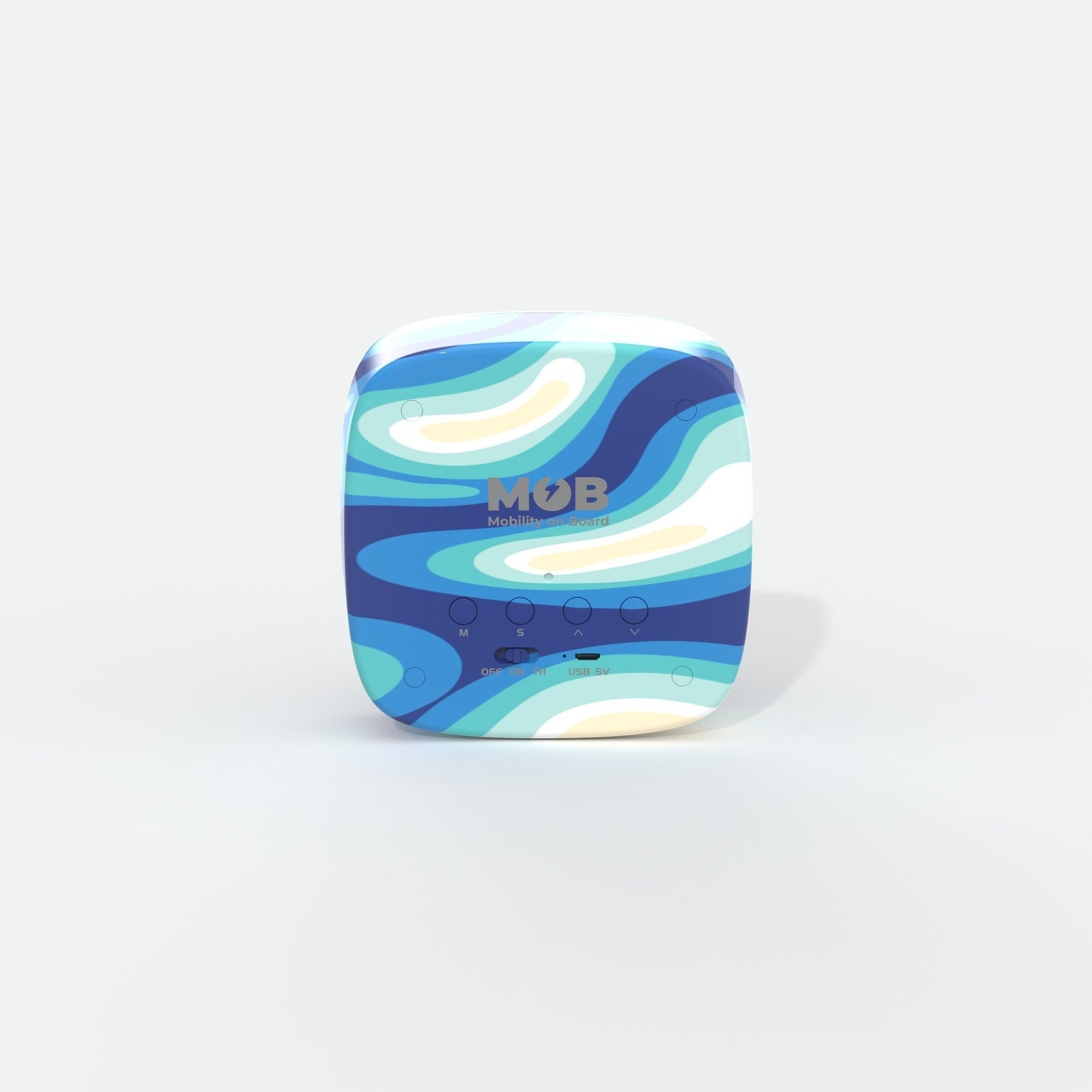 MOB - Wecker + Nachtlicht Billy: Blue Waves