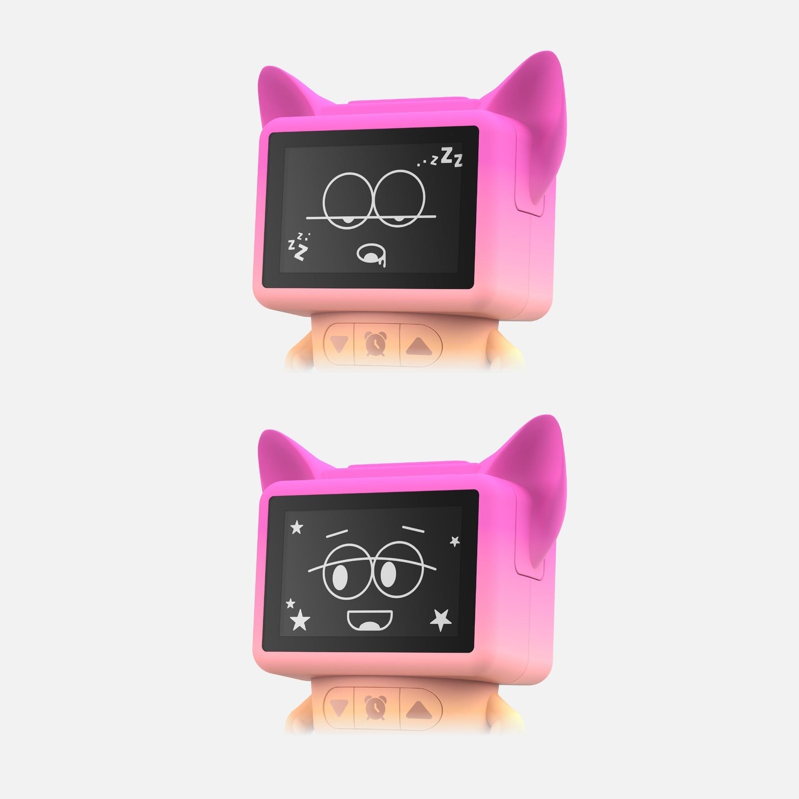 MOB - Wecker "Dancing Clock" Pink