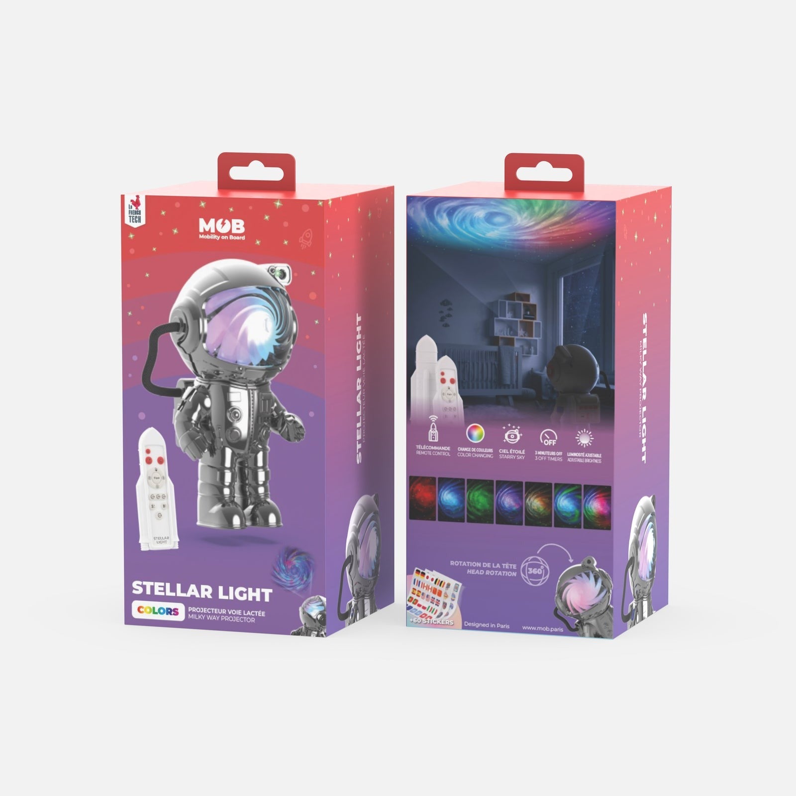 MOB - Projektor "Stellar Light Silver"