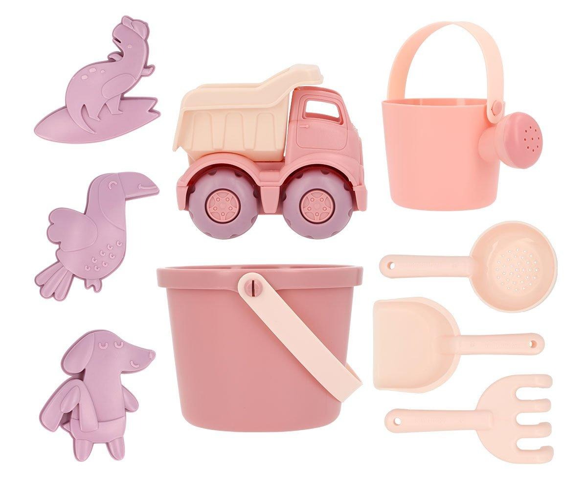 Monneka - Sandspielzeug 9er-Set Rosa
