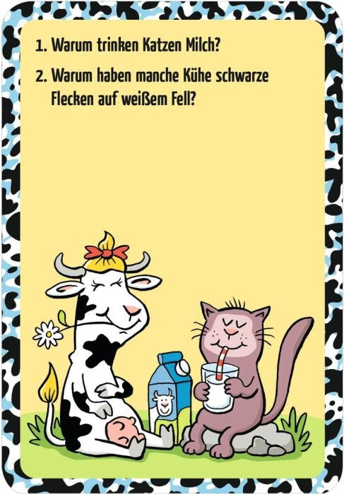 moses - 50 coole Karten - Scherzfragen zum Schlapplachen
