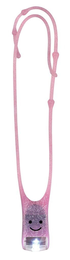 moses - Leselicht Lese Buddy Glitzer rosa
