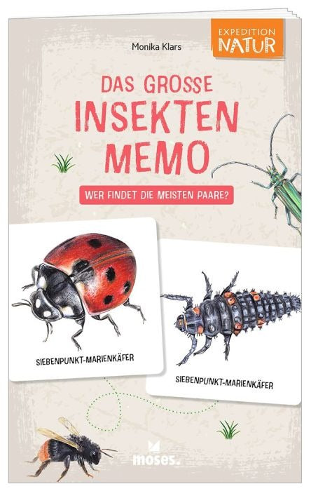 moses - Expedition Natur: Das große Insekten Memo