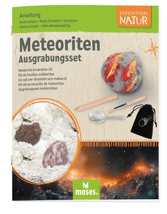 moses - Expedition Natur Meteoriten-Ausgrabungssets