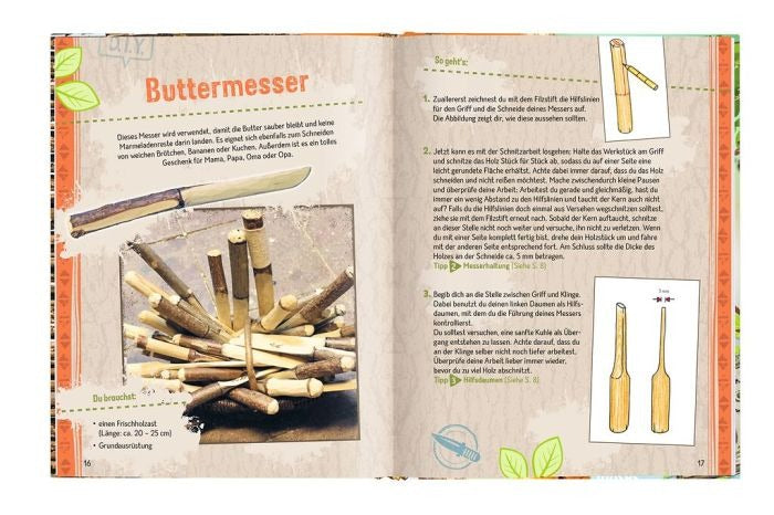 moses - Expedition Natur: Buch Schnitzen