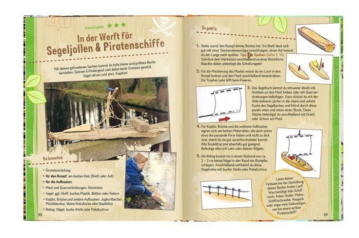 moses - Expedition Natur: Buch Schnitzen
