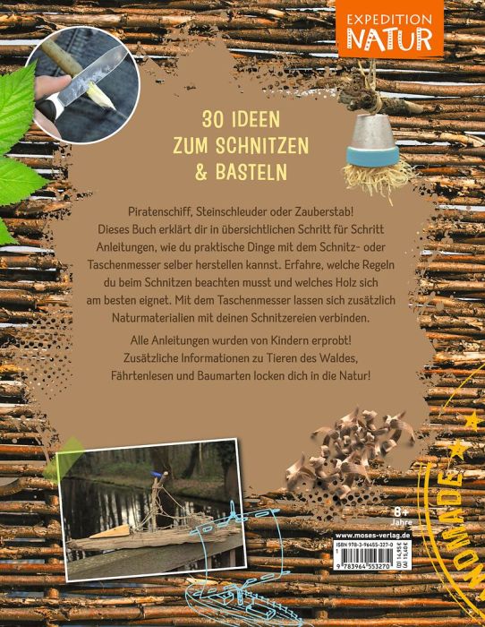 moses - Expedition Natur: Buch Schnitzen