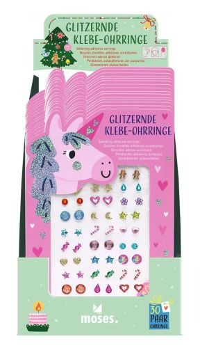 moses - Glitzernde Klebe-Ohrringe