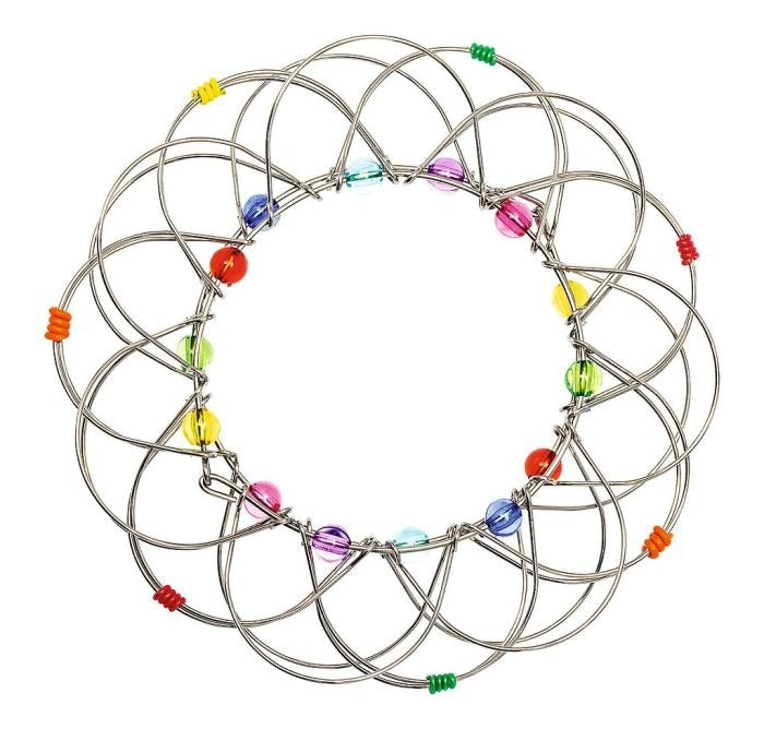 moses - Happy Day Mandala-Blume aus Draht