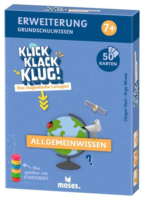 moses - Klick Klack Klug Erweiterungsset Allgemeinwissen ab 7 Jahren