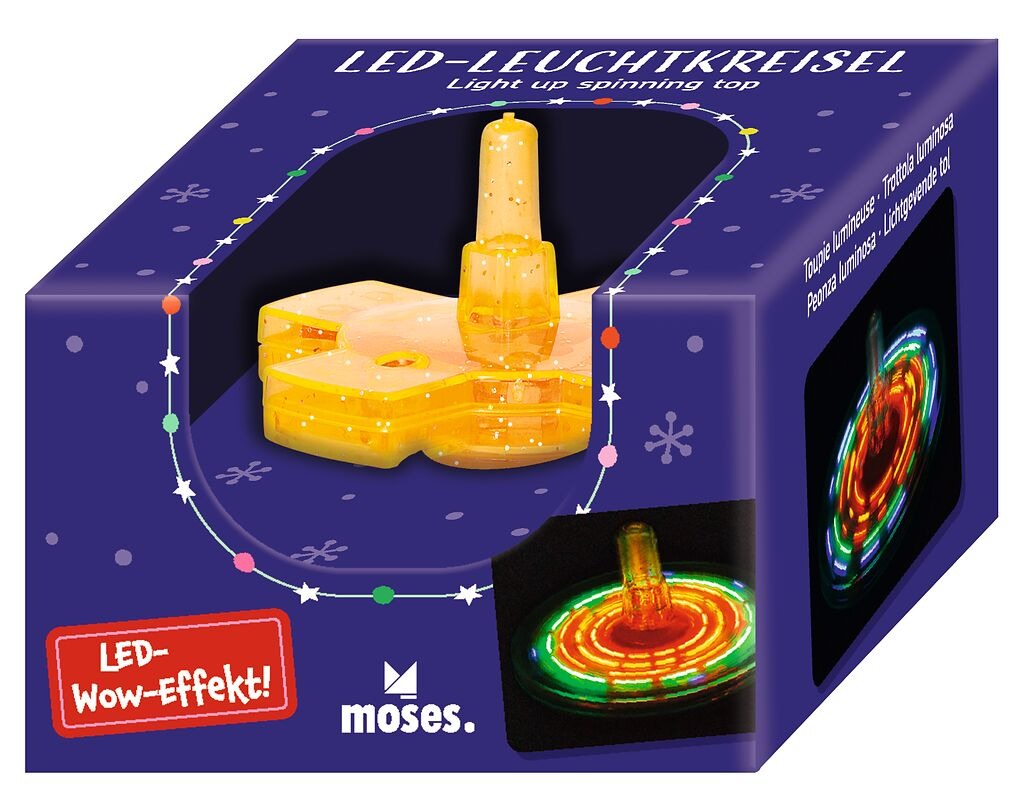 moses - LED-Leuchtkreisel mit Lichteffekten 1 St.