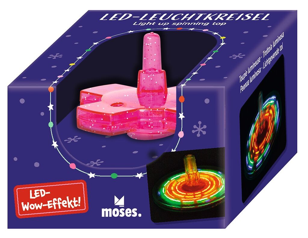 moses - LED-Leuchtkreisel mit Lichteffekten 1 St.