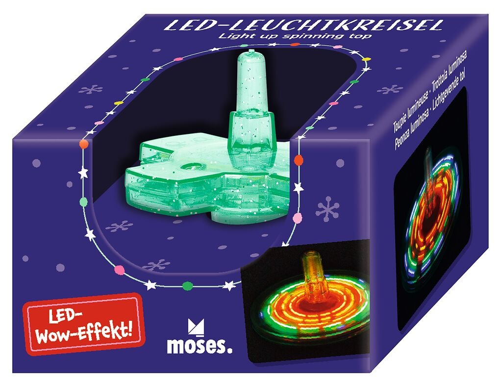 moses - LED-Leuchtkreisel mit Lichteffekten 1 St.