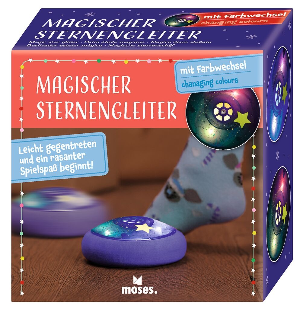moses - Magischer Sternengleiter mit Licht & Farbwechsel