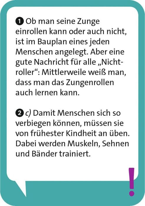 moses - Pocket Quiz junior Unser Körper