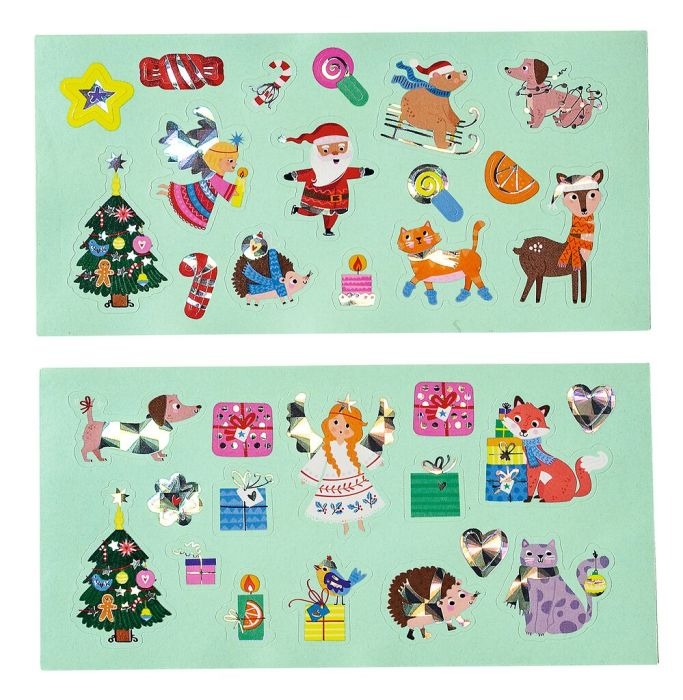 moses - Sticker von der Rolle Weihnachtsfreunde