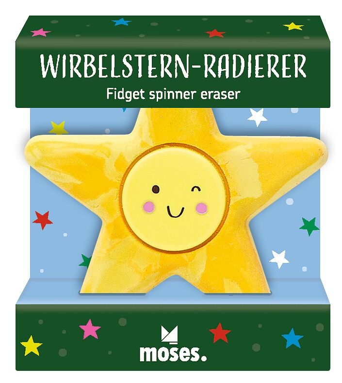moses - Wirbelnder Stern Radierer