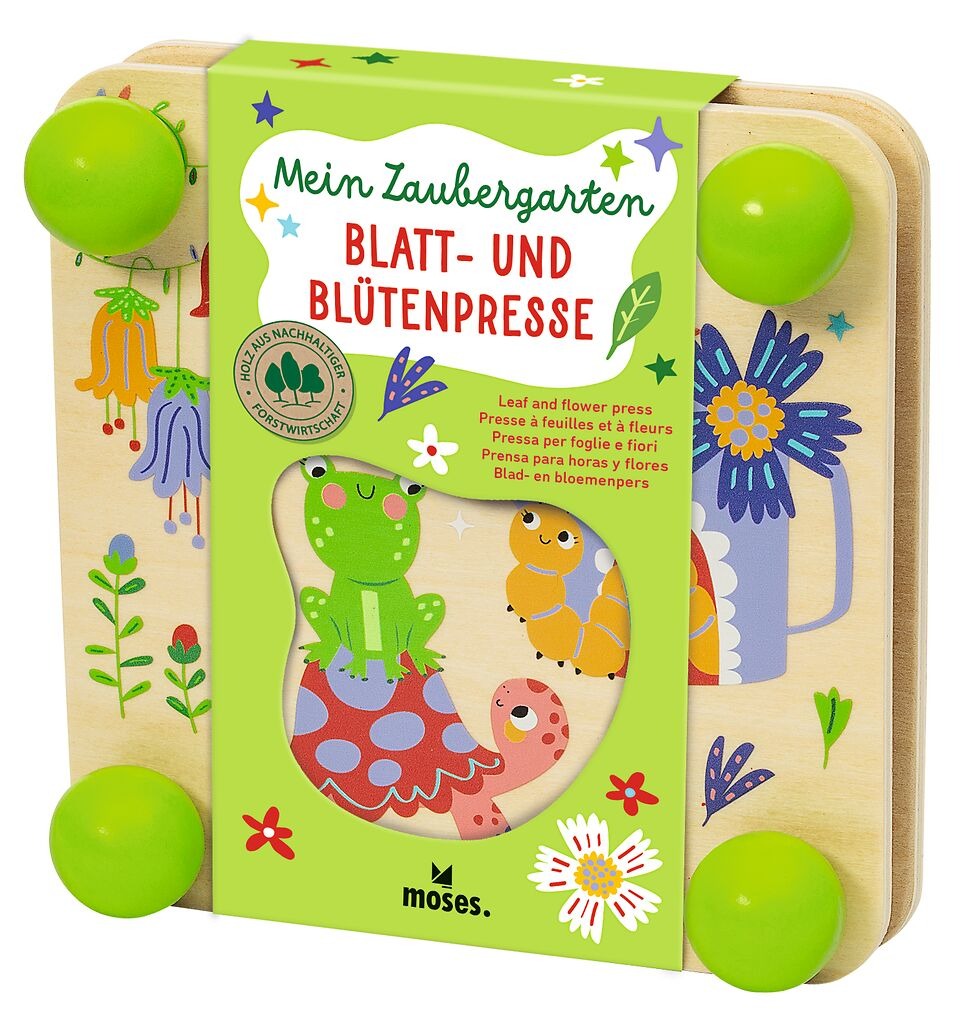 moses - Mein Zaubergarten: Blatt- und Blütenpresse