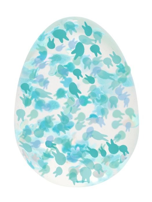 moses - Eier-Flummi glitzernd