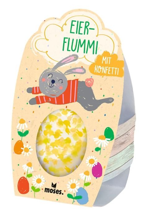 moses - Eier-Flummi glitzernd